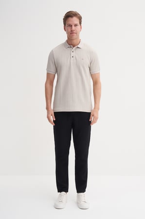 Cazador 40520 Erkek A.Gri Polo Yaka Tshirt