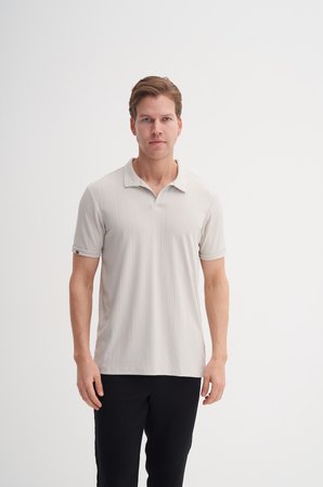 Cazador  Polo  T-shirt Erkek Regular Fit  Viskon 42040 A.Gri