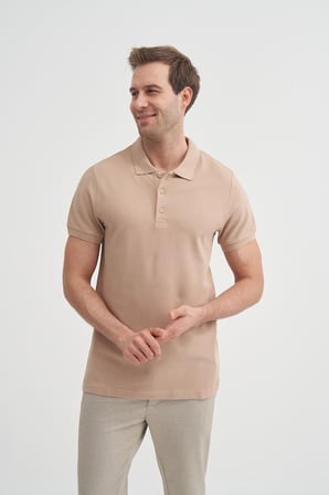 Cazador 46130 Polo Pıke Tshırt Erkek Polo Yaka Safari Tişört