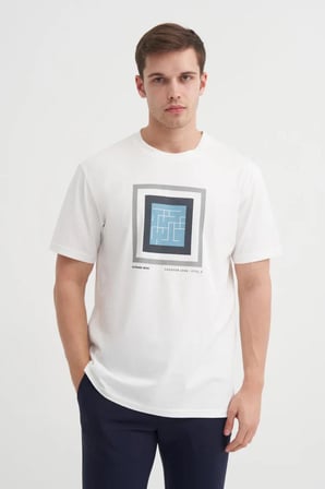 Cazador 44170 Erkek Bisiklet Yaka Iklet  Yaka T-Shirt