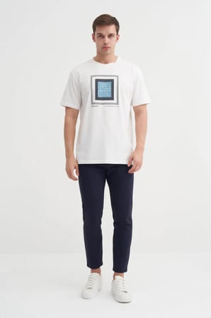 Cazador 44170 Erkek Bisiklet Yaka Iklet  Yaka T-Shirt