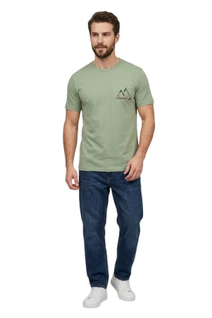 Cazador 44330 Siyah Erkek Bisiklet Yaka Tshirt