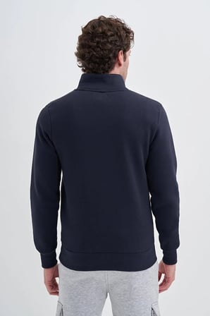 56180 Erkek Dik Yaka Sweat