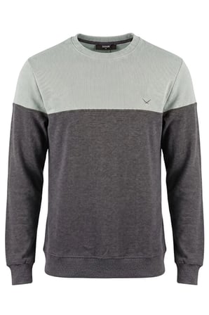 Erkek Gri Caz 56420 Selanik Bis.yk. Sweat Sweatshirt
