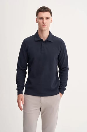 Cazador Caz 56460 Selanik Polo Yk. Sweat Erkek Lacivert 26kc56460-420