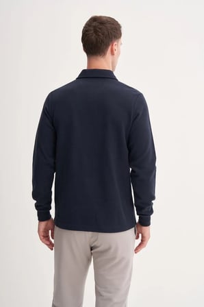 Cazador Caz 56460 Selanik Polo Yk. Sweat Erkek Lacivert 26kc56460-420