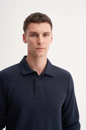 Cazador Caz 56460 Selanik Polo Yk. Sweat Erkek Lacivert 26kc56460-420