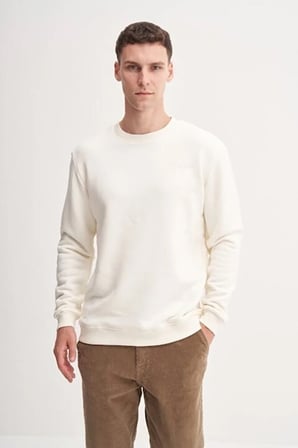 Erkek Caz 54250 3Ipl. Bıs.Yk. Sweat Ekru