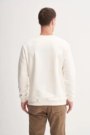 Erkek Caz 54250 3Ipl. Bıs.Yk. Sweat Ekru