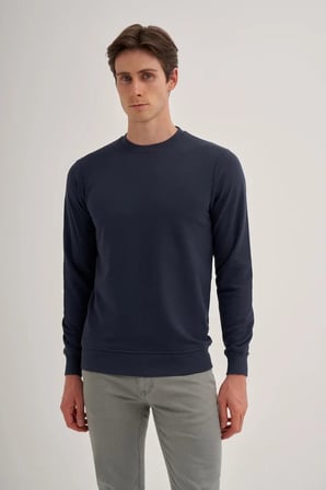 Caz 56100 3 Ipl. Basıc Sweat Erkek Soft Blue 26kc56100