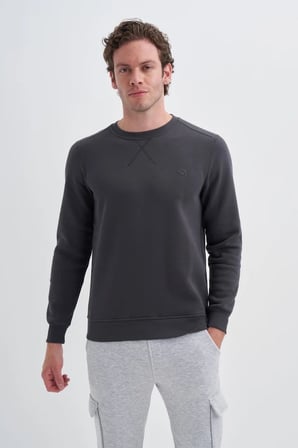 Cazador Caz 56150 3 Ipl. Basıc Sweat Erkek Antrasit 26kc56150-150