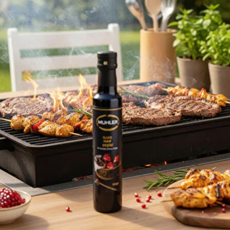 MUHLER %100 Nar Ekşisi 350gr- Cam Şişe (2 Adet X 350gr = 700gr)