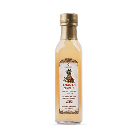 Doğal Fermantasyon Ananas Sirkesi 250 ML