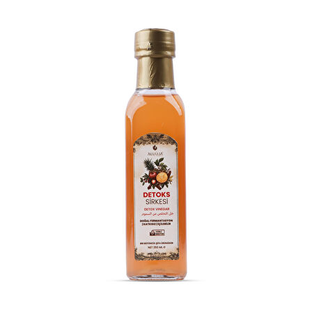 Doğal Fermantasyon Doğal Arınma Detoks Sirkesi 250 ML