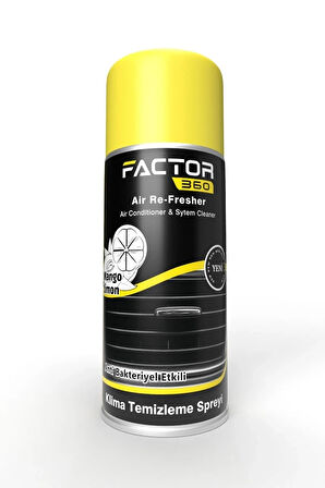 Araba Klima Ortam Temizleyici Hava Tazeleyici Koku Bombası | Air Re-Fresher Mango Limon 150ml