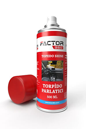 Factor360 Torpido Parlatıcı Sprey - Torpedo Shine Spray Aerosol 500 ML