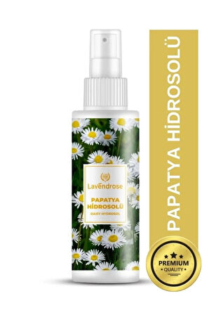 Lavendrose Papatya Hidrosolü Yağı Alınmamış 100ml- %100 Doğal Saç Açıcı Sprey