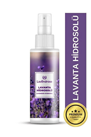 Lavendrose Lavanta Suyu 100ml - Yıpranmış Saçlar Için %100 Doğal Saç Bakım Spreyi