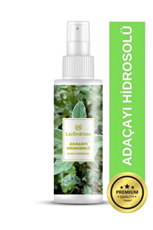 Lavendrose Yağlı Ciltler Için Arındırıcı Yatıştırıcı Adaçayı Hidrosolü 100 ml Cilt Bakım Tonik
