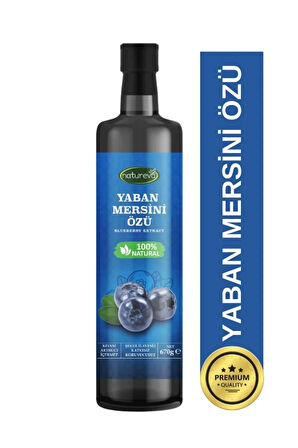 NATUREVA Yaban Mersini Özü Şeker ilavesiz 670gr