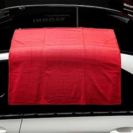 KLIN Drying DUO EVO Çift Taraflı Mikro Kurulama Havlusu (Kırmızı) - 80x75 CM