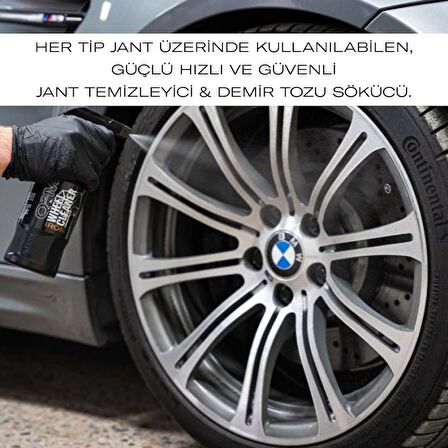 GYEON Q²M Iron WheelCleaner REDEFINED Jant Temizleyici Demir Tozu Balata Tozu Çözücü - 1000 Ml