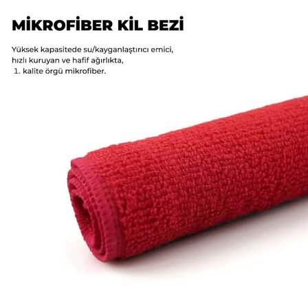 MG PS Kil Bezi 30x30 cm - Mikrofiber Clay Towel