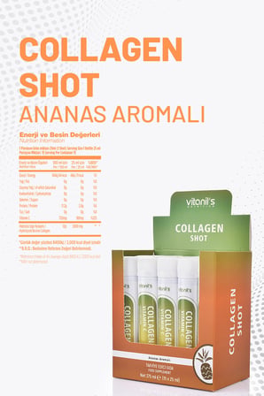 Vitanil's Collagen Ananas Aromalı 15 Şişe