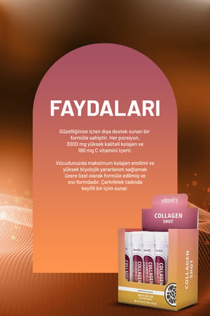 Vitanil's Collagen Çarkıfelek Aromalı 15 Şişe