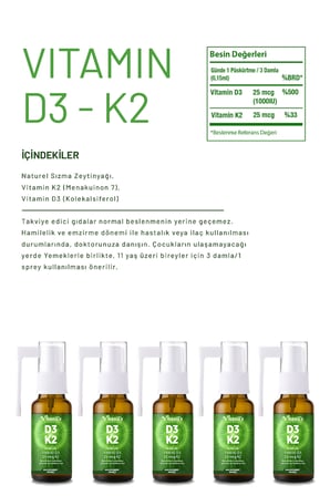Vitanil's D3 & K2 20 ml