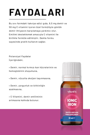 Vitanil's Demir Damlası 30 ml