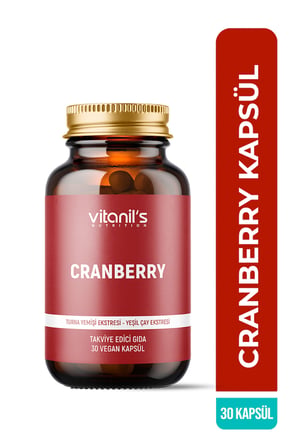 Vitanil's Cranberry 30 Kapsül