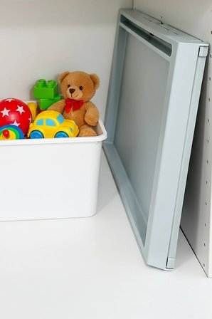 Katlanır Laptop Sehpası Yatak Koltuk Üstü Çalışma ve Kahvaltı Masası Bebe Mavisi
