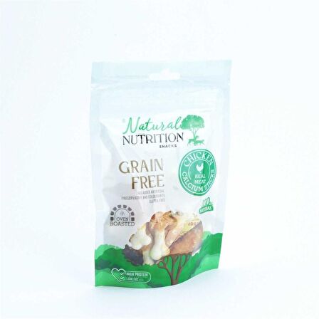 Natural Nutrition Snacks Tavuk Eti Kalsiyum Kemik Köpek Ödülü 75 Gr