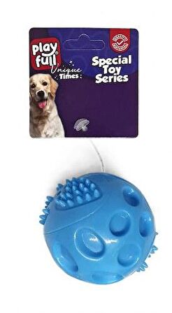 Playfull Plastik Renkli Top Köpek Oyuncağı 6 Cm