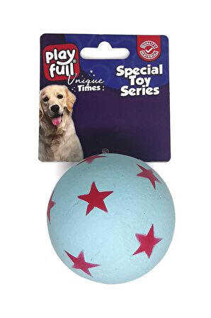 Playfull Köpek Oyun Topu Yıldızlı 6.3 Cm