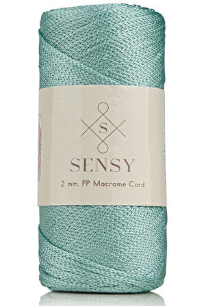 2 Mm - 200 gr Polyester Makrome Ipi Mint 230 M Polyester Makrome Ip Supla Ip Ve Çanta Ipliği