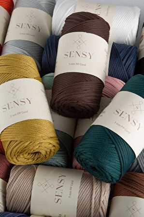 Sensy Premium 3 Mm Polyester Makrome İp