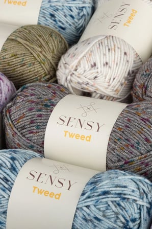 Premium Tweed El Örgü Ipi Bere Atkı Ipi Hırka Kazak Ip Ev Tekstil Ipliği Gri