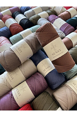 1.5 Mm - 100 gr Polyester Makrome Ipi Petrol Mavisi 150 M Polyester Makrome Ip Supla Ip Ve Çanta Ip