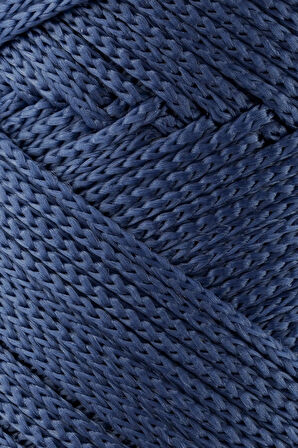 1.5 Mm - 100 gr Polyester Makrome Ipi Kot Mavisi 150 M Polyester Makrome Ip Supla Ip Ve Çanta Ipi