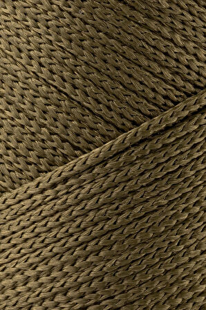 1.5 Mm - 100 gr Polyester Makrome İpi Haki 150 M Polyester Makrome Ip Supla Ip Ve Çanta Ipliği