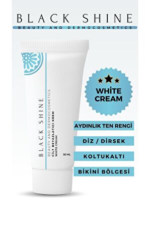 Black Shine Cilt Beyazlatıcı Kararma Karşıtı Krem 50 Ml BS033 BYXKRM0101