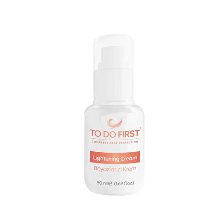 TO DO FIRST Beyazlatıcı Krem 50 ML