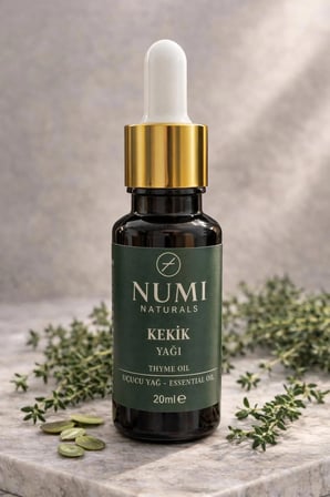 Numi Naturals Kekik Yağı 20 Ml  Thyme Oil Uçucu Yağ Aromaterapi Ve Cilt Bakımı