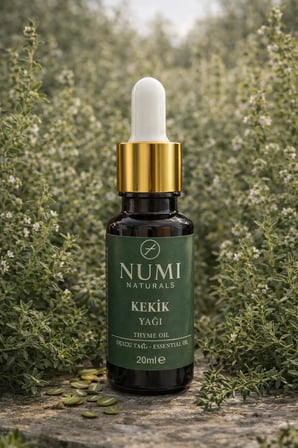 Numi Naturals Kekik Yağı 20 Ml  Thyme Oil Uçucu Yağ Aromaterapi Ve Cilt Bakımı