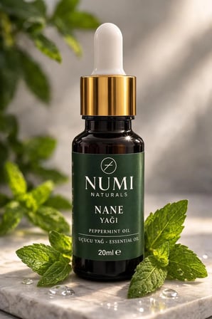 Numi Naturals Nane Yağı 20 Ml   Peppermint Oil Uçucu Yağ Aromaterapi Ve Cilt Bakımı