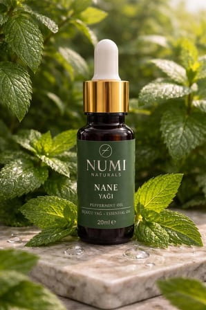 Numi Naturals Nane Yağı 20 Ml   Peppermint Oil Uçucu Yağ Aromaterapi Ve Cilt Bakımı