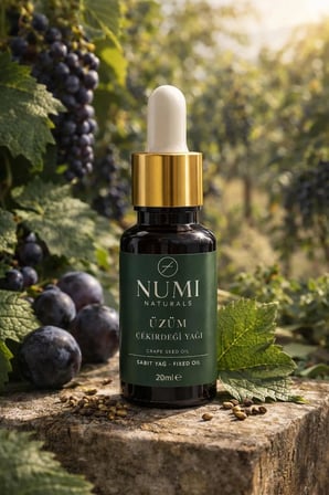 Numi Naturals Uzum Cekirdegi Yagi 20 Ml Grape Seed Oil Dogal Cilt Ve Sac Bakim Yagi
