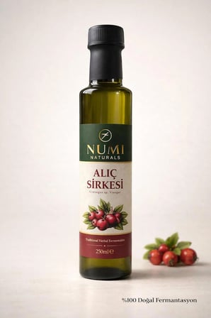 NUMI Naturals Alıç Sirkesi – Geleneksel Fermente 250 ml